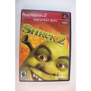 Shrek 2 (Sony PlayStation 2, 2004, PS2) Authentic, tested/works